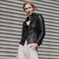 Liquid Leather™ Signature Jacket - Black Clara Sun Woo