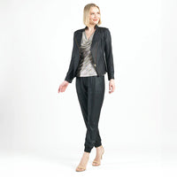 Liquid Leather™ Signature Jacket - Black Clara Sun Woo