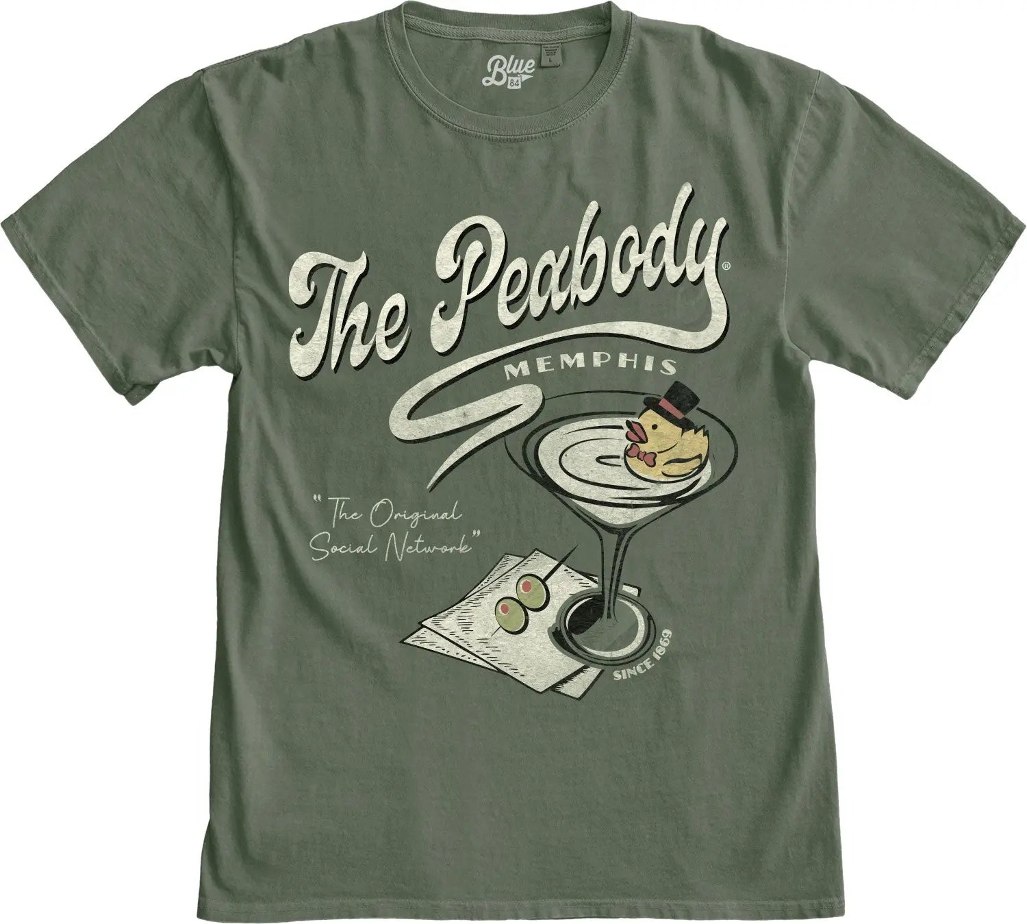 The Peabody Social Network Tee - Olive Lansky Bros.