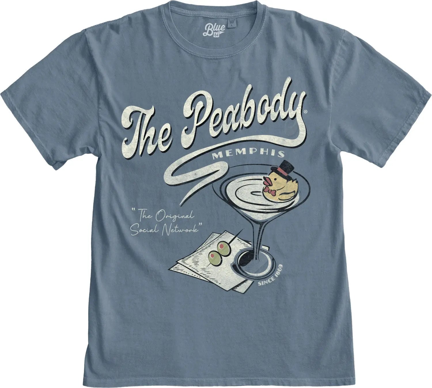 The Peabody Social Network Tee - Blue Lansky Bros.
