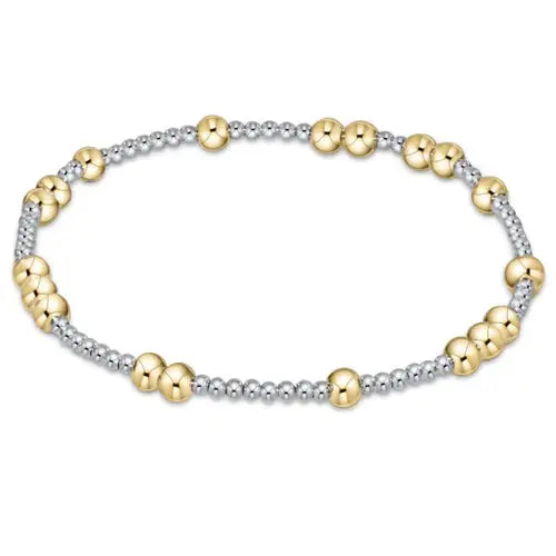 hope unwritten 5mm bracelet - mixed metal Enewton