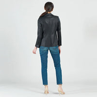 Liquid Leather™ Signature Pocket Blazer - Black Clara Sun Woo