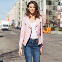 Liquid Leather™ Signature Jacket - Liquid Pink Clara Sun Woo