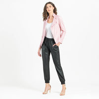 Liquid Leather™ Signature Jacket - Liquid Pink Clara Sun Woo