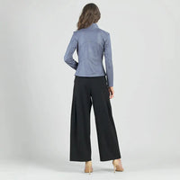 Liquid Leather™ Signature Jacket - Charcoal Clara Sun Woo