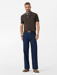 Miles V-Neck - Brown John Varvatos