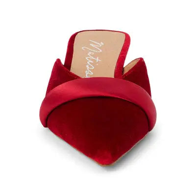 Kellan Heeled Mule - Red Matisse