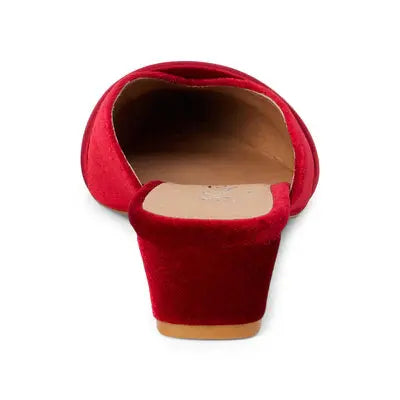 Kellan Heeled Mule - Red Matisse