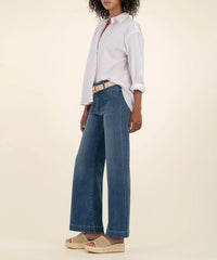 Meg High Rise Wide Leg w/ Patch Pockets - Loyalty KUT