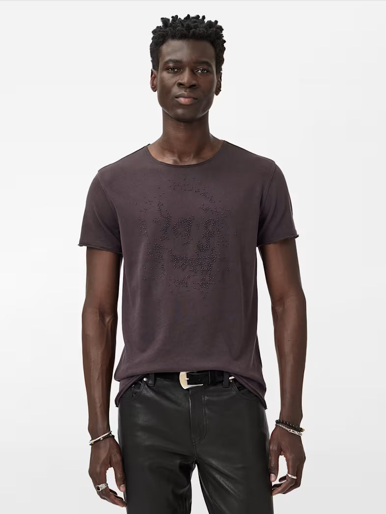 Beaded Skull Tee John Varvatos