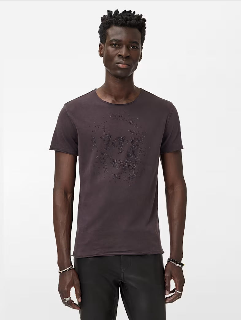 Beaded Skull Tee John Varvatos