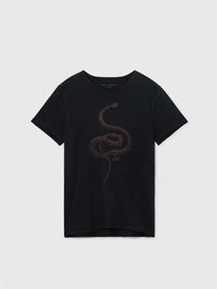 Fine Line Snake Tee John Varvatos