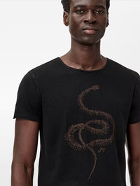 Fine Line Snake Tee John Varvatos