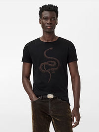 Fine Line Snake Tee John Varvatos