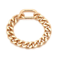 Chunky Gold Kimberly Bracelet Leslie Curtis
