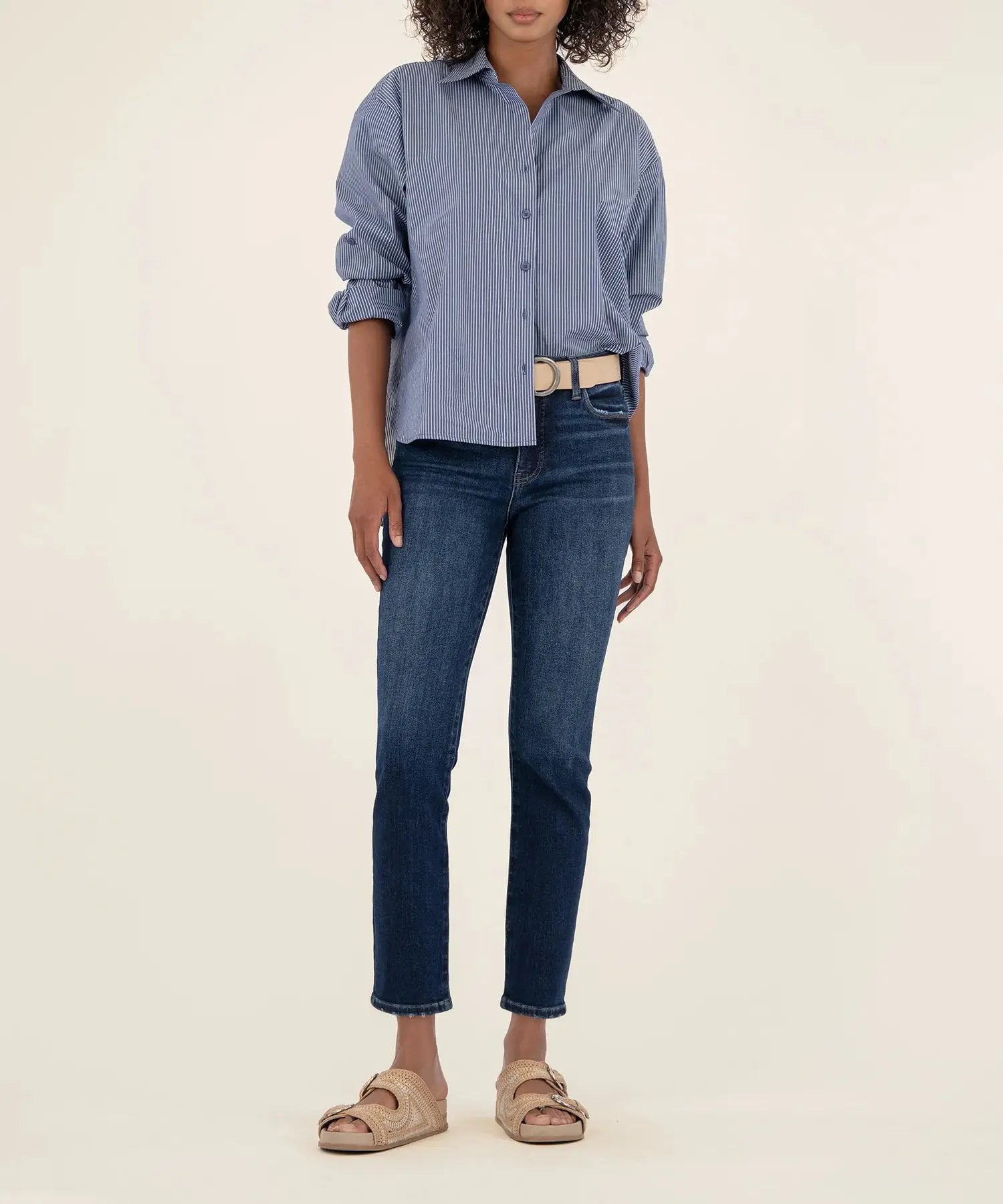 Reese High Rise Ankle Straight  - Enchantment KUT