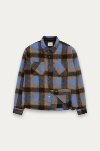 Snap Plaid Overshirt Kuwalla