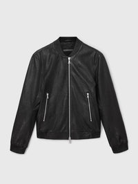 Xavier Leather Bomber John Varvatos