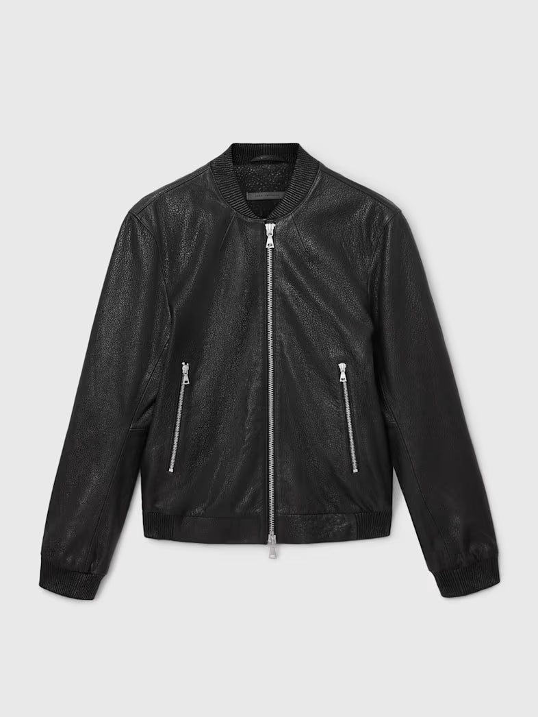 Xavier Leather Bomber John Varvatos