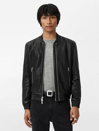 Xavier Leather Bomber John Varvatos