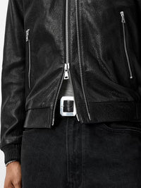 Xavier Leather Bomber John Varvatos