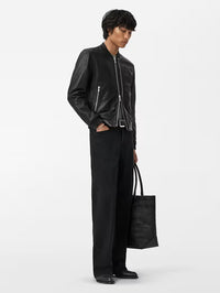 Xavier Leather Bomber John Varvatos