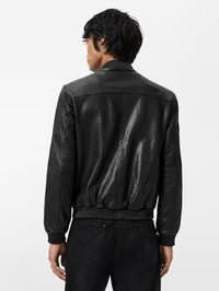 Xavier Leather Bomber John Varvatos