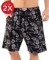 Guitar Pajama Shorts Memphis Pop-Up