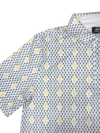 TCB Performance Polo - Navy & Gold Clothier to The King