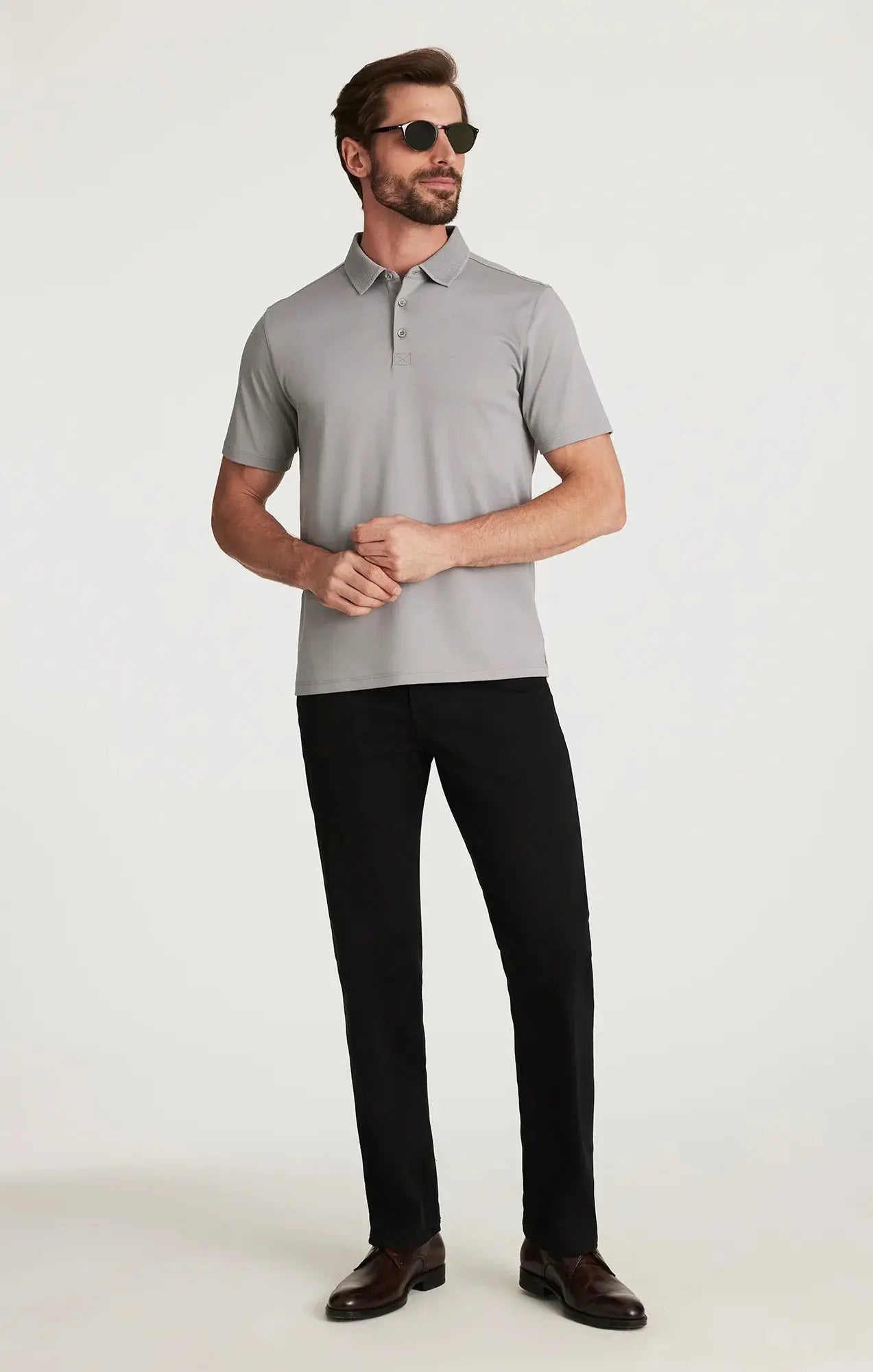 Straight Leg Pants - Double Black 34 Heritage