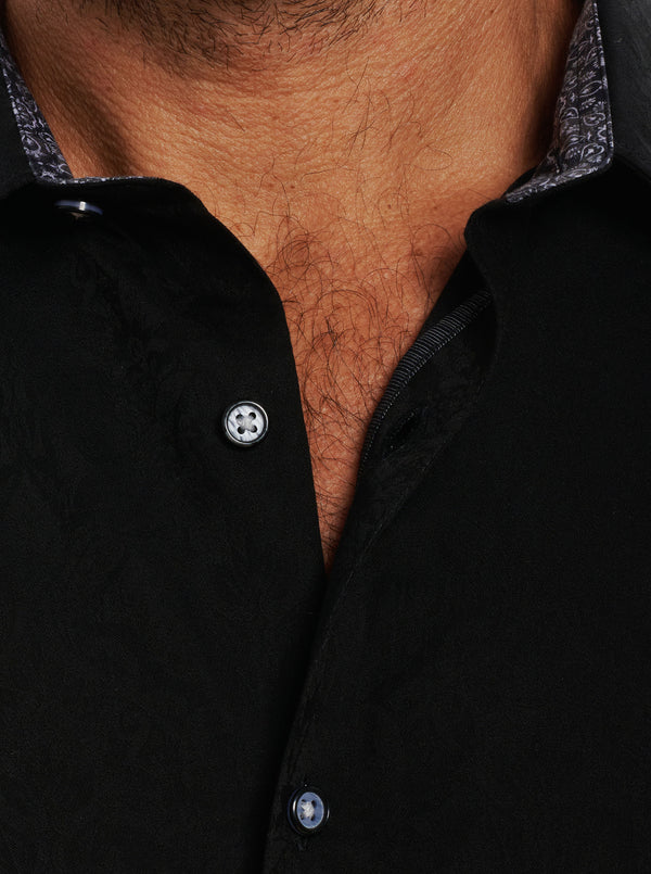Black Highland Sport Shirt Robert Graham