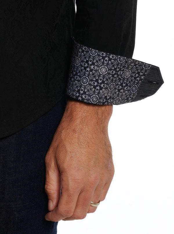 Black Highland Sport Shirt Robert Graham