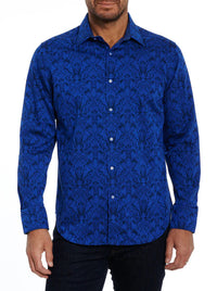 Navy Highland Sport Shirt Robert Graham