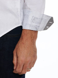White Highland Sport Shirt Robert Graham