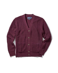 Portsmouth Rib Cardigan - Wine Grayers