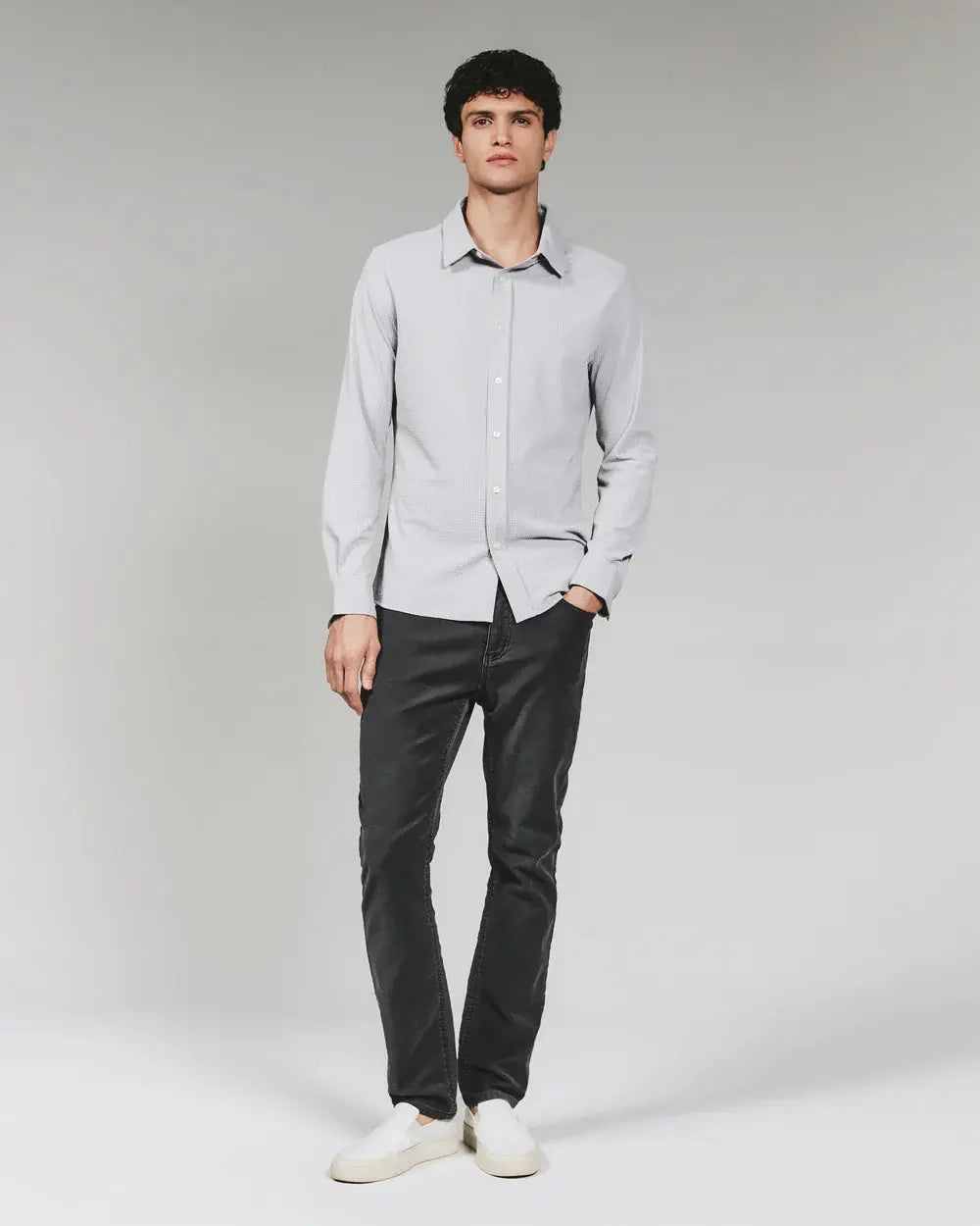 Ferris Long Sleeve Shirt - Platinum 7 Diamonds