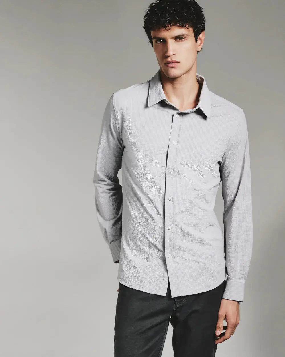 Ferris Long Sleeve Shirt - Platinum 7 Diamonds