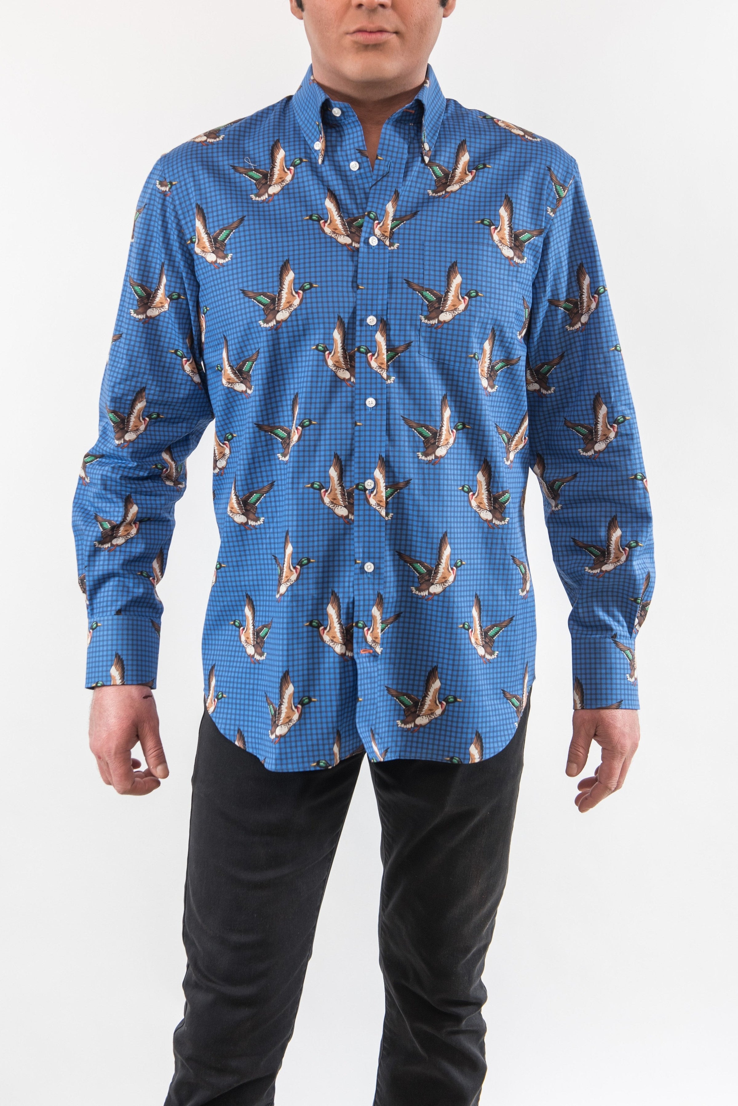 The Mallard Plaid Sport Shirt Clothier to The King