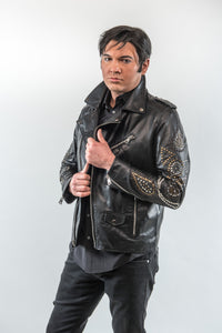 Elvis Studded Leather Jacket Clothier to The King