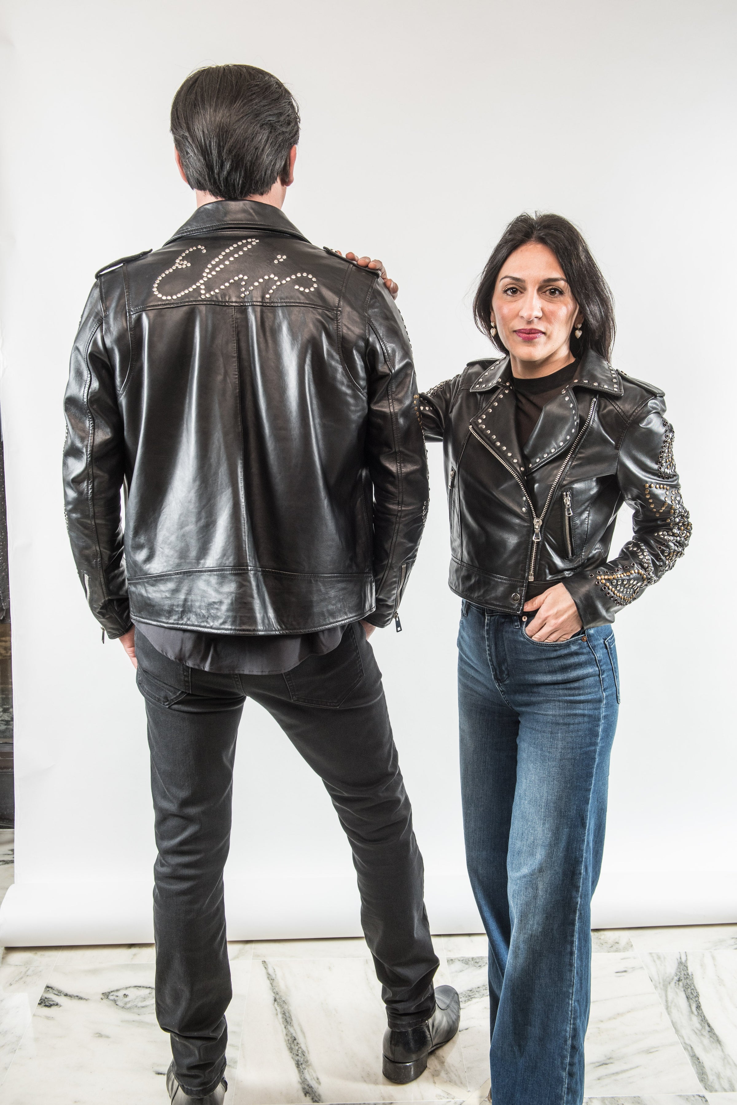 Elvis Studded Leather Jacket Clothier to The King