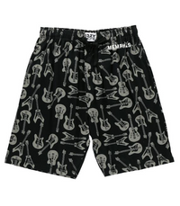 Guitar Pajama Shorts Memphis Pop-Up