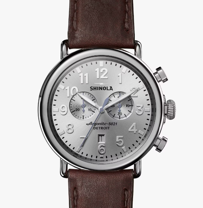 THE RUNWELL CHRONO 47MM Lansky Shinola - Main Image