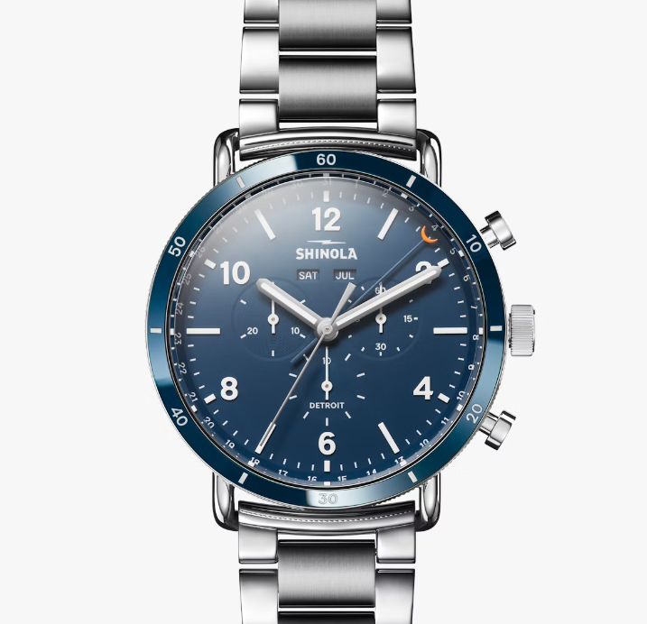 THE CANFIELD SPORT 45MM Midnight Blue Lansky Shinola