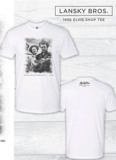 Drop 02: Elvis Shop Tee - Circa 1956 Clothier to The King