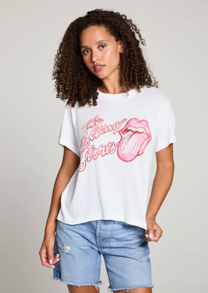Rolling Stones Painterly Tongue Logo Tee CHASER