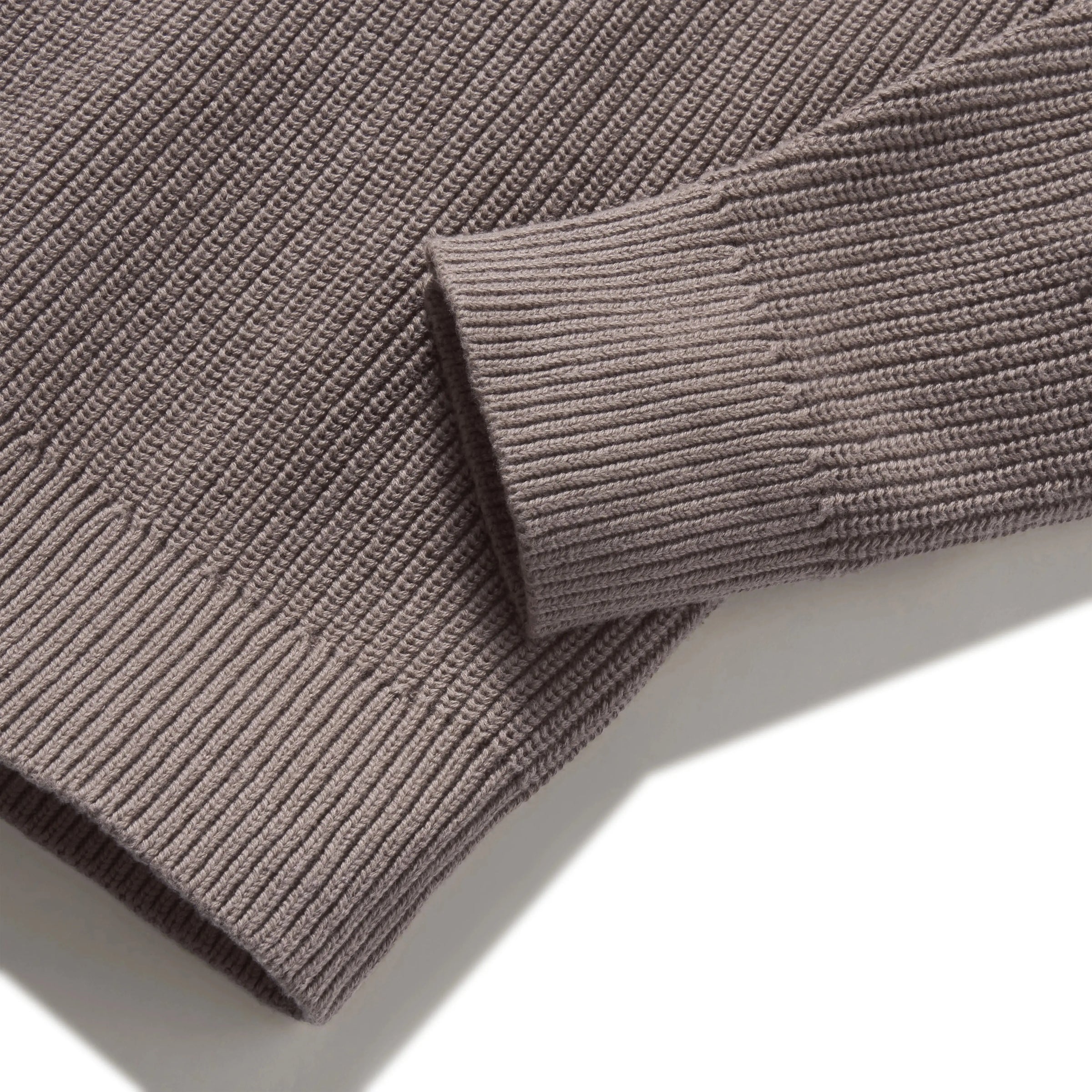 Shaker Stitch Cotton Polo Sweater - Frost Gray Grayers