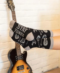 Guitar Crew Socks Lazy one