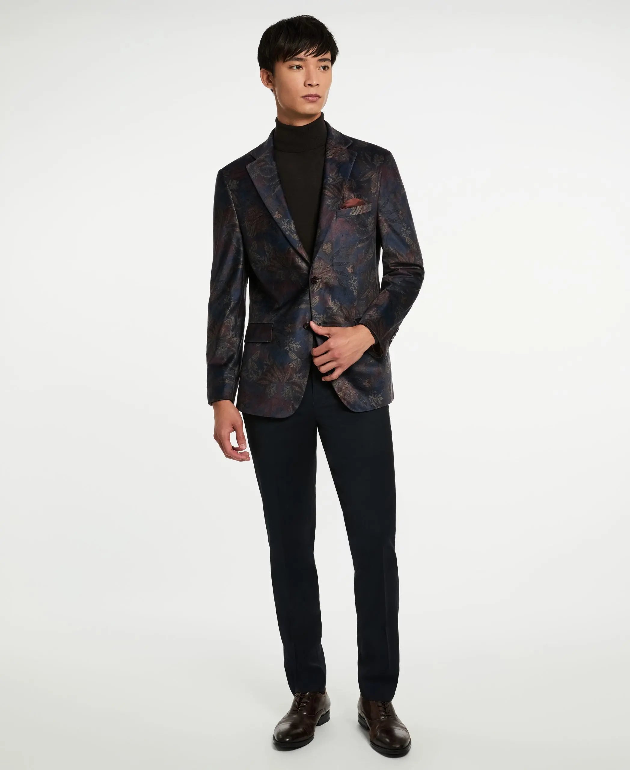 Verdello Midnight Bloom Sport Coat Clothier to The King
