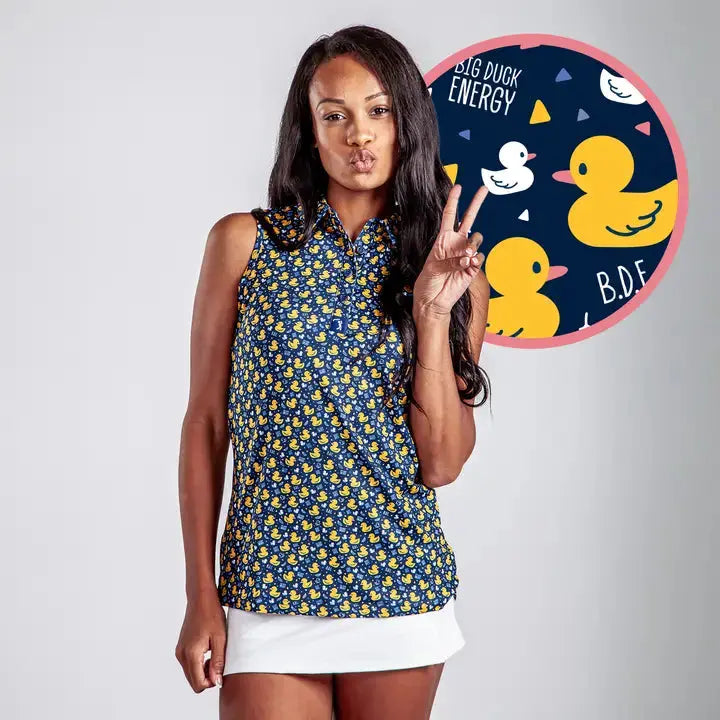 Big Duck Energy - Women's Polo Bogey Bros. Golf Co