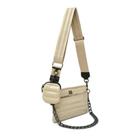 Downtown Crossbody | Blonde Patent Think Royln